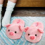 Maxbell Animals Slippers Men Women Indoor Warm Slippers Funny Novelty Slippers Pink