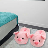 Maxbell Animals Slippers Men Women Indoor Warm Slippers Funny Novelty Slippers Pink