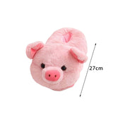 Maxbell Animals Slippers Men Women Indoor Warm Slippers Funny Novelty Slippers Pink