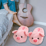 Maxbell Animals Slippers Men Women Indoor Warm Slippers Funny Novelty Slippers Pink