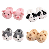 Maxbell Animals Slippers Men Women Indoor Warm Slippers Funny Novelty Slippers Pink