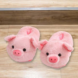 Maxbell Animals Slippers Men Women Indoor Warm Slippers Funny Novelty Slippers Pink