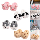 Maxbell Animals Slippers Men Women Indoor Warm Slippers Funny Novelty Slippers Pink