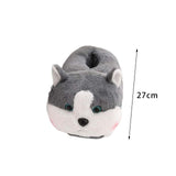 Maxbell Animals Slippers Men Women Indoor Warm Slippers Funny Novelty Slippers Gray