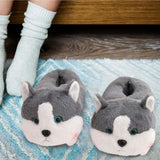 Maxbell Animals Slippers Men Women Indoor Warm Slippers Funny Novelty Slippers Gray