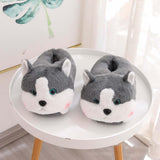 Maxbell Animals Slippers Men Women Indoor Warm Slippers Funny Novelty Slippers Gray