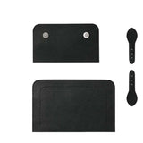 Maxbell 1 Set PU Leather Shoulder Bag Making Supplies Satchel DIY Bag Accessories Black