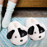 Maxbell Animals Slippers Men Women Indoor Warm Slippers Funny Novelty Slippers White