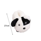 Maxbell Animals Slippers Men Women Indoor Warm Slippers Funny Novelty Slippers White