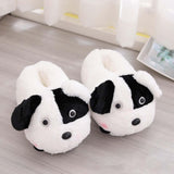 Maxbell Animals Slippers Men Women Indoor Warm Slippers Funny Novelty Slippers White