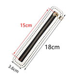 Maxbell Handbag Zipper Purse Making Arts DIY Handmade for Fixing Sewing Fasteners White