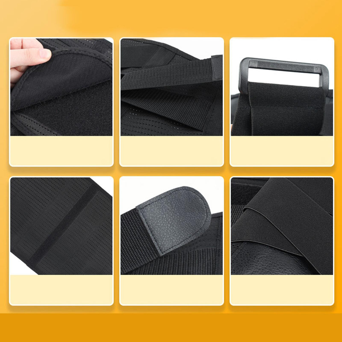 Maxbell Waist Support Belt Self Heating Workout Compression Corset Back Brace L