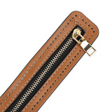 Maxbell Handbag Zipper Purse Making Arts DIY Handmade for Fixing Sewing Fasteners Brown