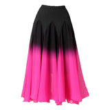 Maxbell Ballroom Dance Skirt Performance Waltz Clothing Party Dress Dancing Costume M