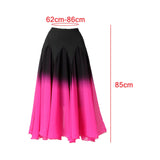 Maxbell Ballroom Dance Skirt Performance Waltz Clothing Party Dress Dancing Costume M