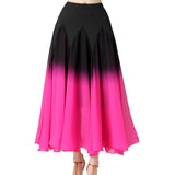 Maxbell Ballroom Dance Skirt Performance Waltz Clothing Party Dress Dancing Costume M