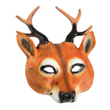 Maxbell Deer Head Cosplay Mask Animal Half Mask for Party Holidays