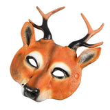 Maxbell Deer Head Cosplay Mask Animal Half Mask for Party Holidays