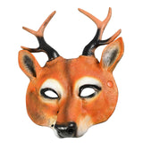 Maxbell Deer Head Cosplay Mask Animal Half Mask for Party Holidays