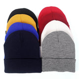 Maxbell Knitted Hat Beanie Warm Hat Adults Cold Weather Hat for Camping Cycling Red