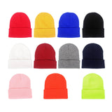 Maxbell Knitted Hat Beanie Warm Hat Adults Cold Weather Hat for Camping Cycling Red