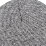 Maxbell Knitted Hat Beanie Warm Hat Adults Cold Weather Hat for Camping Cycling Gray