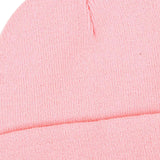 Maxbell Knitted Hat Beanie Warm Hat Adults Cold Weather Hat for Camping Cycling Pink