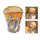 Maxbell Cute Plush Popcorn Hat for Adults Kids Party Hats Festival Dress up Hat