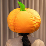 Maxbell Novelty Headgear Costume Cosplay Headband Adults Kids Halloween Pumpkin Hat