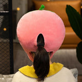 Maxbell Soft Strawberry Hat Decor Cartoon Headgear for Holiday Halloween Party