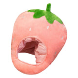 Maxbell Soft Strawberry Hat Decor Cartoon Headgear for Holiday Halloween Party