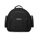 Maxbell Multipurpose Snare Drum Bag Thick Padded Lightweight Pocket for Students Black