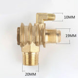 Maxbell Compressor Valve Male Spare Simple Installation 3 Port Compressor Part