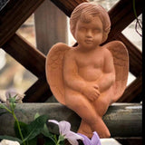 Maxbell Garden Decor Angel Statue Art Decoration Fairy Outdoor Decor for Porch Yard B