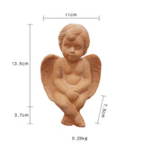 Maxbell Garden Decor Angel Statue Art Decoration Fairy Outdoor Decor for Porch Yard B