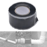 Maxbell Silicone Tape Self Fusing Sticker for Automotive Wiring Harnesses Countertop Black