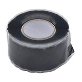 Maxbell Silicone Tape Self Fusing Sticker for Automotive Wiring Harnesses Countertop Black