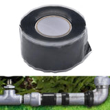 Maxbell Silicone Tape Self Fusing Sticker for Automotive Wiring Harnesses Countertop Black