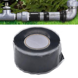 Maxbell Silicone Tape Self Fusing Sticker for Automotive Wiring Harnesses Countertop Black