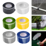 Maxbell Silicone Tape Self Fusing Sticker for Automotive Wiring Harnesses Countertop Black
