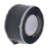 Maxbell Silicone Tape Self Fusing Sticker for Automotive Wiring Harnesses Countertop Black
