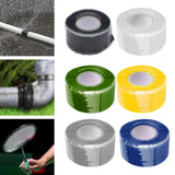 Maxbell Silicone Tape Self Fusing Sticker for Automotive Wiring Harnesses Countertop Black