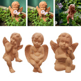 Maxbell Garden Decor Angel Statue Art Decoration Fairy Outdoor Decor for Porch Yard A
