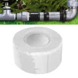Maxbell Silicone Tape Self Fusing Sticker for Automotive Wiring Harnesses Countertop White