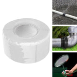 Maxbell Silicone Tape Self Fusing Sticker for Automotive Wiring Harnesses Countertop White