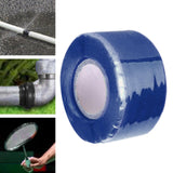 Maxbell Silicone Tape Self Fusing Sticker for Automotive Wiring Harnesses Countertop Blue