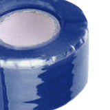 Maxbell Silicone Tape Self Fusing Sticker for Automotive Wiring Harnesses Countertop Blue