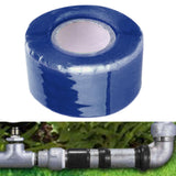 Maxbell Silicone Tape Self Fusing Sticker for Automotive Wiring Harnesses Countertop Blue