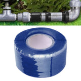 Maxbell Silicone Tape Self Fusing Sticker for Automotive Wiring Harnesses Countertop Blue