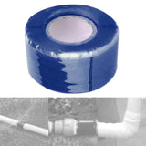 Maxbell Silicone Tape Self Fusing Sticker for Automotive Wiring Harnesses Countertop Blue